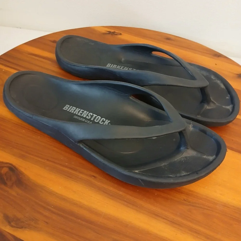 Birkenstock Honolulu EVA Flip Flop Mens 40 Black Lightweight Waterproof Sandal